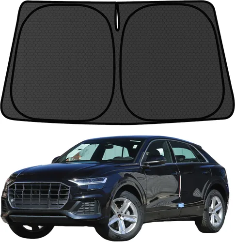 Vista 108 de CX-3 - Parasol para parabrisas para Mazda CX-3 2013-2025 bloquea los rayos UV, visera plegable 1:1, personalizable, gruesa, resistente al desgaste