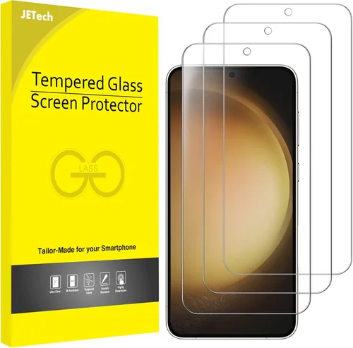 Vista 12 de JETech Protector de pantalla compatible con Samsung Galaxy S20 FE de 6.5 pulgadas, película de vidrio templado, paquete de 3