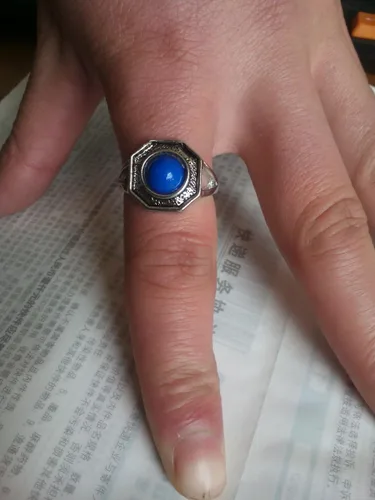 Vista 2 de Anillo de moda vintage Vampire Diaries Anillo Mikaelson Originals Family Ring Klaus Rebekah Elijah Finn Kol Mikael's Finger Family Crest Ring