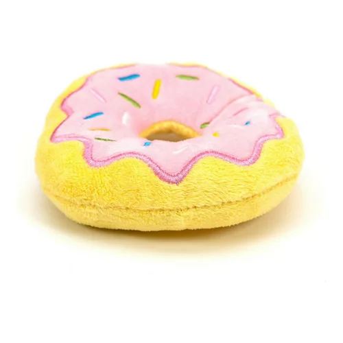 Vista 2 de Peluche para perros Gloria Frosty 3 x 5 x 14 cm Donut Rosa