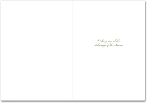 Vista 2 de Punch Studio Oh Holy Night Mary - Tarjetas dimensionales en caja con 12 tarjetas adornadas y sobres (57749)