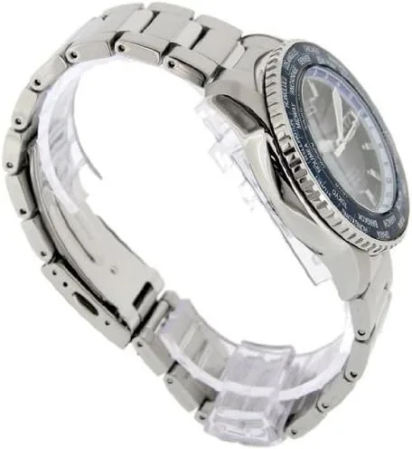 Vista 4 de Seiko 5Hombres del Deporte 24jewels automático azul Dial acero inoxidable wr100m