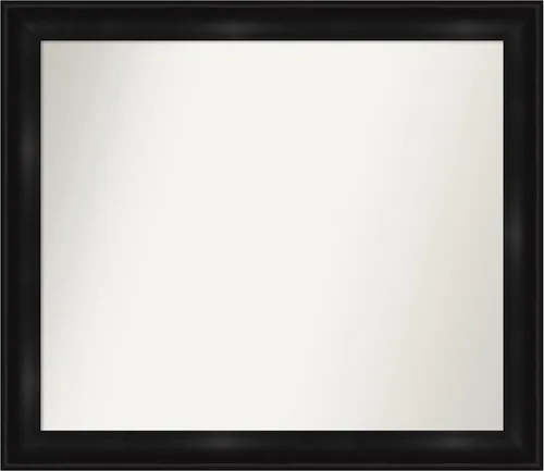 Vista 72 de Amanti Art Espejo personalizado, gran espejo de baño estrecho, espejo de pared o espejo de tocador de baño sobre el fregadero (24 x 24 pulgadas)
