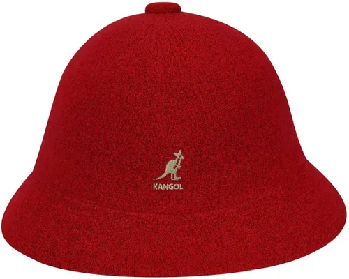 Vista 5 de Kangol Bermudas casuales para hombre y mujer Escarlata