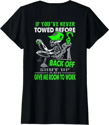 Vista 36 de Proud Tow Truck Operator - Camiseta, Negro, S