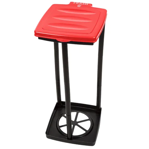 Vista 10 de Wakeman Outdoors - Soporte portátil para bolsas de basura, bote de basura plegable para uso en interiores y exteriores, ideal para campamento Verde