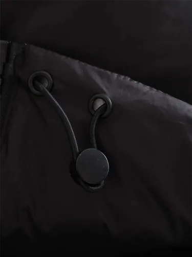 Vista 4 de HOULENGS Chaleco acolchado para mujer, ligero, sin mangas, cálido, para invierno, con cuello alto