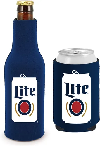 Vista 8 de Kolder Juego de latas y botellas con licencia Beer Coolie Insulator Sleeve Holder Huggie Bud Light Dilly Dilly
