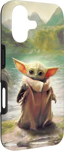Vista 3 de Star Wars Grogu Use the Force Jedi Training Case para iPhone 17