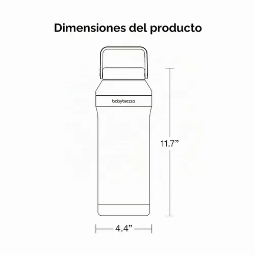 Vista 9 de Baby Brezza Enfriador de leche materna portátil todo el día, gran capacidad de 20 z, botella de viaje aislada incluye 2 paquetes de hielo + 2