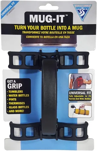 Vista 8 de Seattle Sports Mug-It! Adaptador universal ajustable de asa para tazas de agua, vasos, pintas o jarras