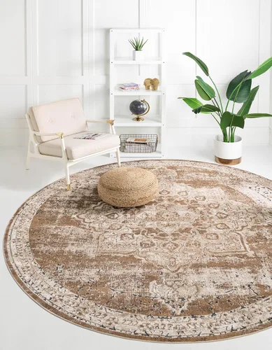 Vista 15 de Unique Loom Chateau Collection - Alfombra de área Roosevelt (2' 2" x 3' 1", rectangular, caqui/beige)