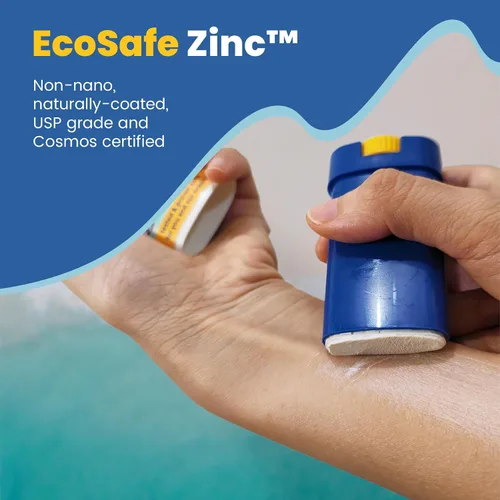 Vista 7 de STREAM 2 SEA EcoStick - Protector solar mineral SPF 35, protector solar resistente al sudor al agua, aprobado por la USDA, biodegradable, sin