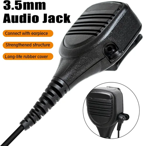 Vista 4 de Micrófono de altavoz IP56 para Motorola XTS1500 XTS2500 XTS3000 XTS3500 XTS5000 XTS5000r JT1000 HT1000 MTS2000 MTX9000 MTX960 PMMN4045B