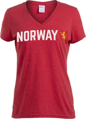 Vista 30 de Nations of the World - Camiseta con cuello en V para mujer