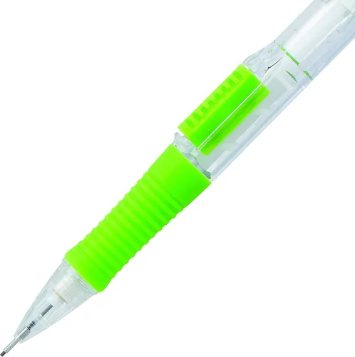 Vista 7 de Pentel QUICK CLICK - Portaminas mecánico (0.7mm), cuerpo verde, caja de 12 lápices (PD217D)
