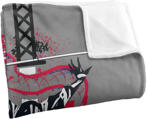 Vista 3 de Snake Eyes: G.I. Joe Origins Brush Attack Silky Touch Manta súper suave 36" x 58" Ataque de pincel