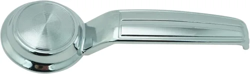 Vista 162 de TRQ Manija de puerta interior delantera izquierda cromada y negra para el lado del conductor compatible con Ford F-150 2012-2014