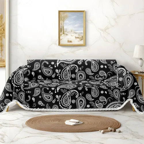 Vista 20 de Funda de sofá con estampado de leopardo y guepardo, fundas de sofá estampadas, fundas para sillón, funda resistente a las manchas, protector