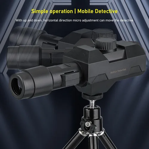 Vista 3 de Cámara telescópica 2 en 1 con zoom de 70x, conexión para tableta de smartphone, HD 2MP, detección de movimiento