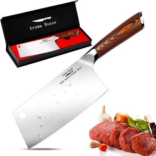 Vista 6 de Cuchillo de pelar de 4 pulgadas - Cuchillos de pelar, el mejor cuchillo pequeño de cocina, cuchillo de frutas, de acero inoxidable alemán de alto