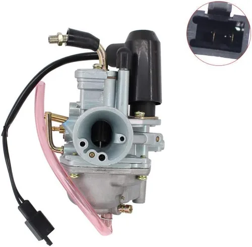 Vista 2 de MOTOKU Carburador de estrangulador eléctrico para Polaris Sportsman Scrambler Predator 90 Eton Lightning 50 Sierra Thunder TXL50 Viper