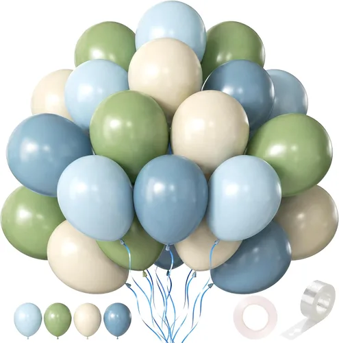 Vista 51 de Globos rosa claro, 125 piezas de diferentes tamaños de 8, 12, 10, 5 pulgadas, kit de arco de globos rosa pálido pastel para princesa, cumpleaños