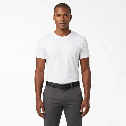 Vista 2 de Cinturón táctico para hombre, correa de nailon con hebilla de plástico de liberación rápida, cinturón de utilidad extra largo de 50 pulgadas