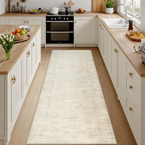 Vista 23 de Alfombras de área 8x10 Sala de estar: Dormitorio Alfombra Lavable Beige