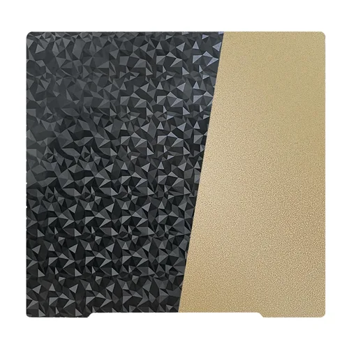 Vista 9 de IdeaFormer - Hoja de acero con resorte PEI texturizado de doble cara para Prusa i3 MK2 MK2.5 MK3 MK3S MK4, placa de construcción PEI flexible