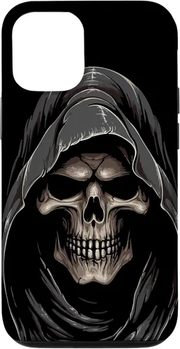 Vista 28 de Carcasa con capucha de fantasma de calavera para iPhone 17