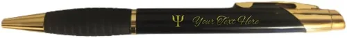Vista 4 de Psiquiatra personalizado grabado pluma de latón recubierto con estuche personalizado texto psicología