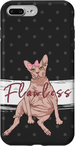 Vista 12 de Funny Sphynx Cat Flawless Naked Cat Fat Hairless Cat Case for iPhone 17