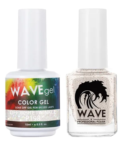 Vista 16 de WAVEGEL - Juego dúo de gel y esmalte de uñas a juego - Colección Simplicity - #P109 Blizzard I 0.5 onzas