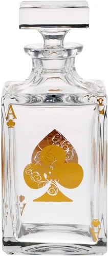 Vista 2 de VISTA ALEGRE - Poker - Decantador de Whisky (Ref # 48000795) Cristal hecho a mano