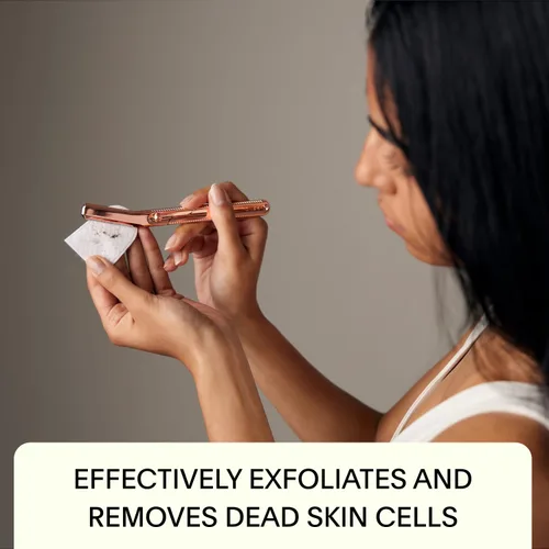Vista 3 de Leaf Shave The Leaf Dermaplaner, Black - Maquinilla de afeitar dermaplaning reutilizable y herramienta exofliante para mujeres