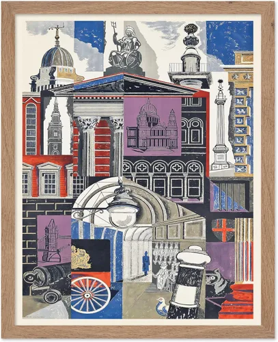 Vista 43 de Poster Master Póster de viaje vintage, impresión de Grecia, arte de Atenas, arte de la bahía de Castella, regalo costero para él, ella, amante