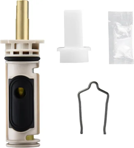 Vista 11 de 1222 Kit de cartucho de repuesto para grifos Moen PosiTemp de un mango, compatible con ducha Moen y ducha de bañera, metales y plásticos, paquete
