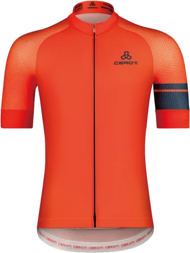Vista 7 de CEROTIPOLAR Men's Snug Fit AirCool Cycling Jersey Bike Shirts Negro