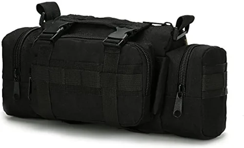 Vista 9 de FAMI Bolsa de despliegue Paquete de cintura táctica Pequeño Sling Pack Bolsa de mano Bolsa de manillar ACU