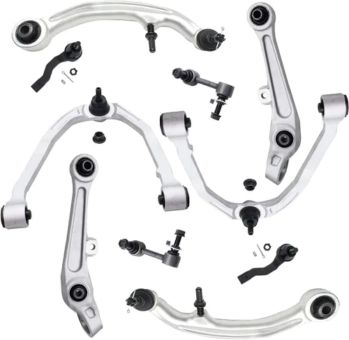 Vista 382 de Detroit Axle - Kit de suspensión frontal de 10 piezas para Dodge Avenger 2008-2014, Chrysler Sebring 2007-2010, 2 brazos de control inferiores, 2