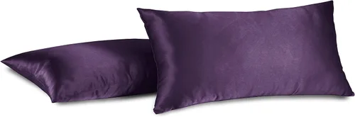 Vista 9 de Creativa y colorida brillante satin de imitación / Funda de Almohada, Multicolor