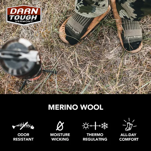 Vista 6 de Darn Tough Estilo 2101 Botas pesadas con cojín completo para hombre