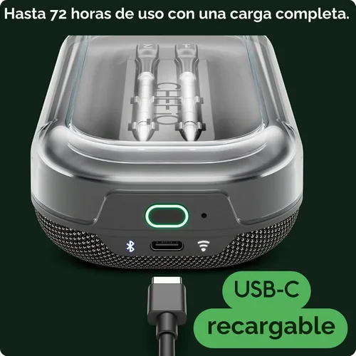 Vista 6 de CHEF iQ Sense - Termómetro inalámbrico inteligente para carne con 2 sondas ultrafinas, termómetro Bluetooth para carne de rango ilimitado