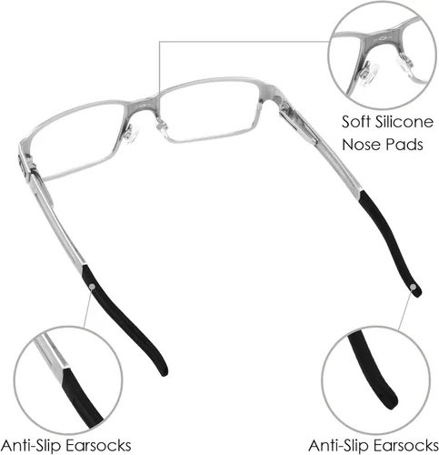 Vista 5 de BLAZERBUCK Kits de calcetines de repuesto para orejas y pieza de nariz para lentes Oakley Deringer OX5066