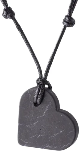 Vista 3 de Keled Rocks Shungite Pendant Necklace Raw Stone