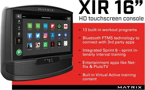 Vista 3 de Matrix Cinta de correr Fitness TF30 con consola XIR