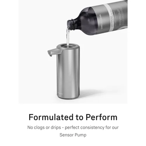 Vista 3 de simplehuman Botella de repuesto de jabón líquido de manos de pepino, 30 onzas líquidas, suave y refrescante aroma de pepino crujiente, vitamina E