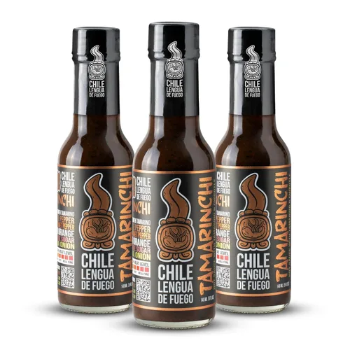 Vista 12 de Chile Lengua de Fuego Café caliente – Salsa picante jalapeño infundida con café, sabor ahumado tostado oscuro, calor suave, botella de 5 onzas