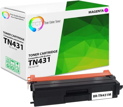 Vista 12 de TCT Cartucho de tóner compatible con Brother TN431BK TN431C, TN431M, TN431M, TN431Y, compatible con Brother HL-L8260CDW L8360CDW MFC-L8610CDW